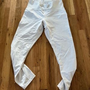 Lululemon all white leggings size 10